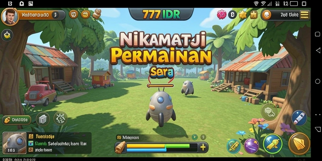 Tampilan permainan 777IDR yang menarik dan penuh warna.