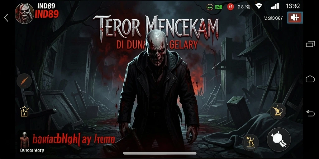Gameplay menegangkan di dunia kegelapan penuh teror.