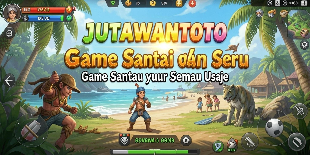 Screenshot gameplay JUTAWANTOTO menampilkan aksi seru dan karakter yang menarik.
