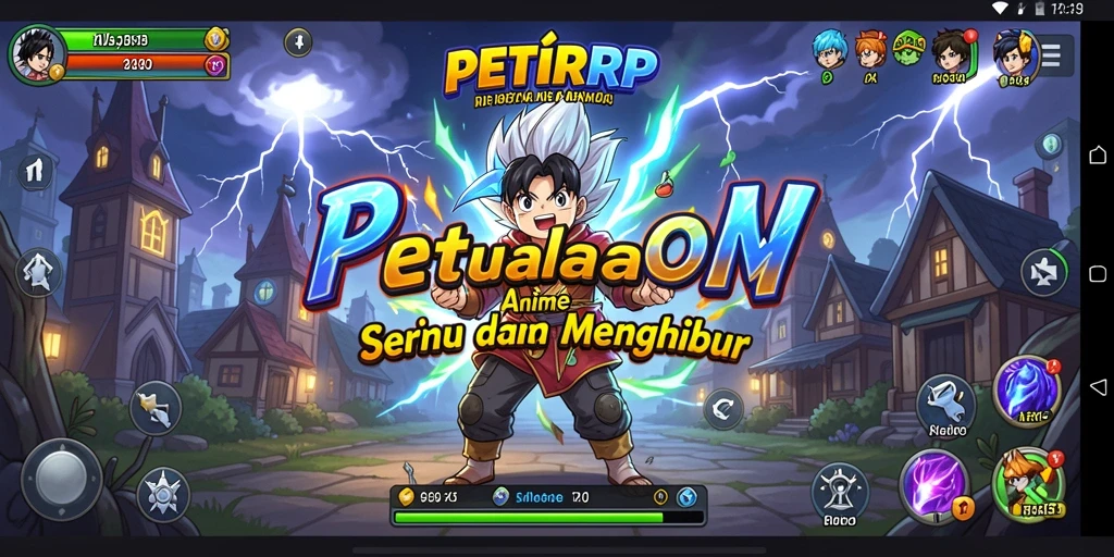 Tampilan menarik dari gameplay PETIRRP yang penuh aksi.